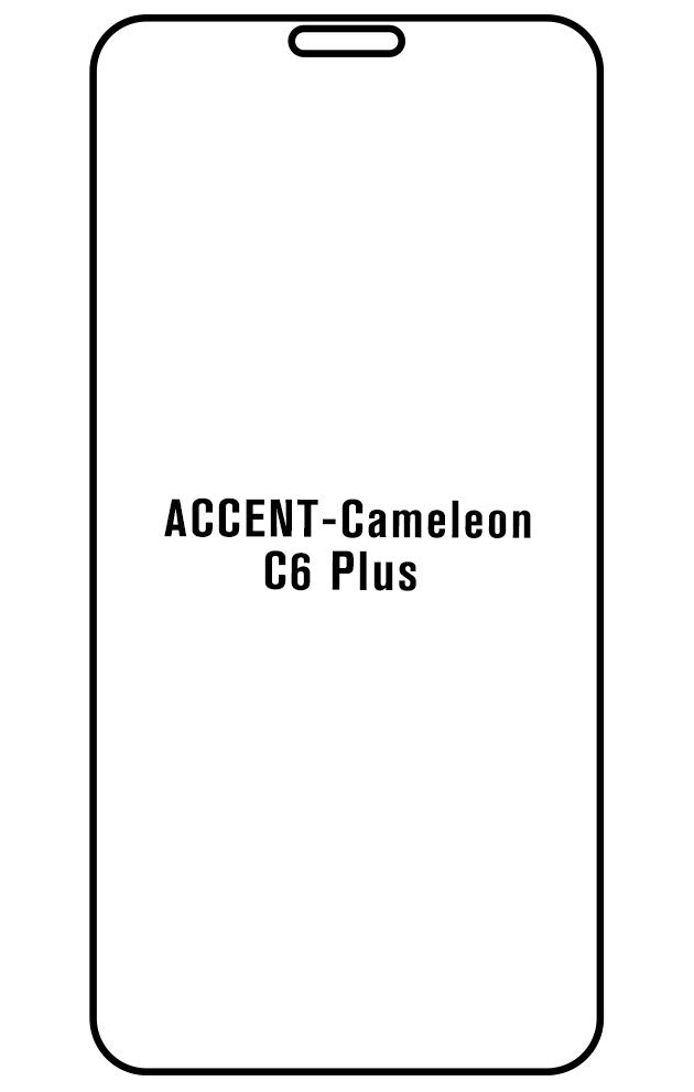 Film hydrogel Accent Cameleon C6 Plus - Film écran anti-casse Hydrogel