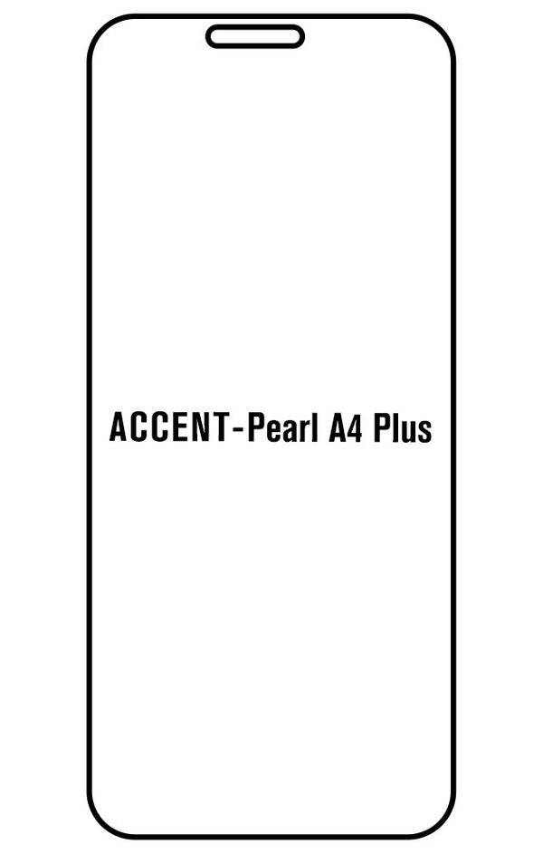 Film hydrogel Accent Pearl A4 Plus - Film écran anti-casse Hydrogel