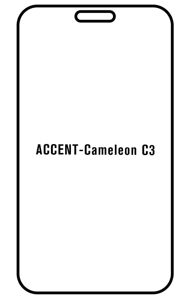 Film hydrogel Accent Cameleon C3 - Film écran anti-casse Hydrogel