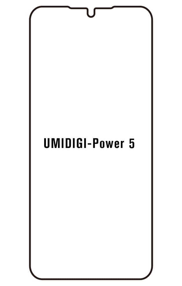 Film hydrogel Umidigi Power 5 - Film écran anti-casse Hydrogel