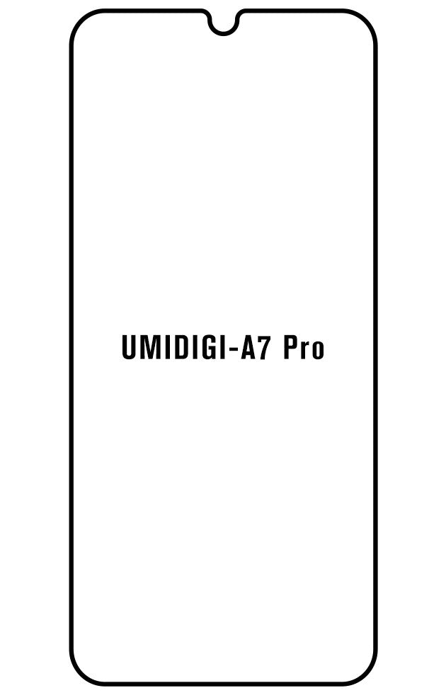 Film hydrogel Umidigi A7 Pro - Film écran anti-casse Hydrogel