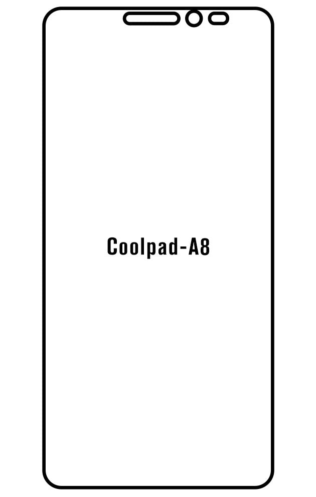 Film hydrogel Coolpad A8 - Film écran anti-casse Hydrogel