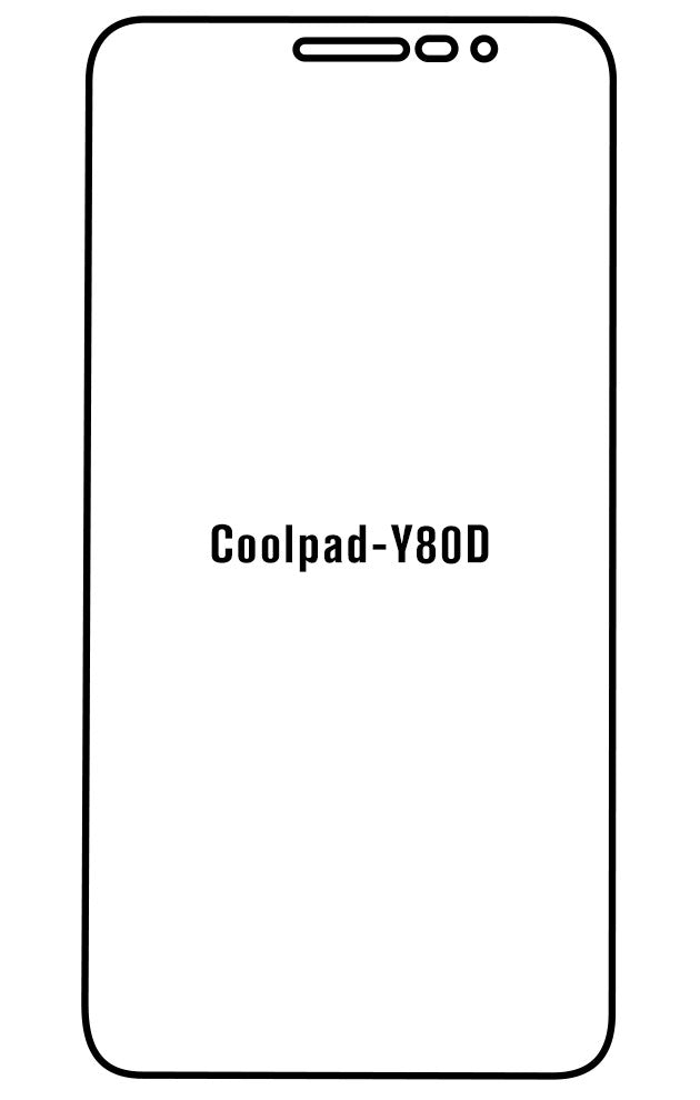 Film hydrogel Coolpad Y80D - Film écran anti-casse Hydrogel