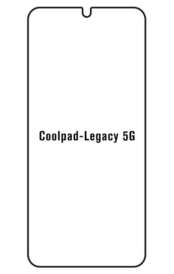 Film hydrogel Coolpad Legacy 5G - Film écran anti-casse Hydrogel