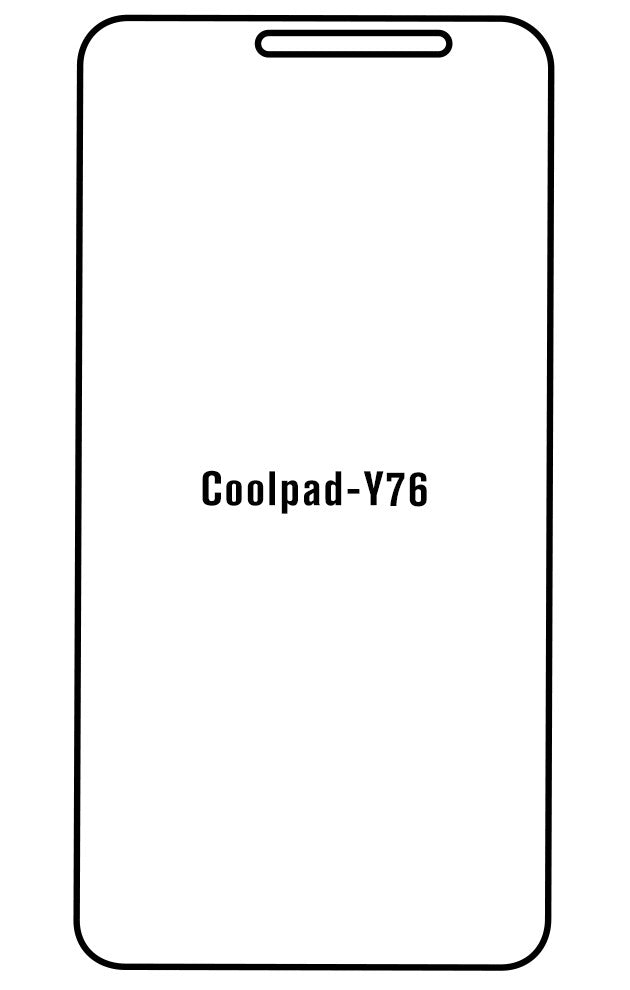 Film hydrogel Coolpad Y76 - Film écran anti-casse Hydrogel