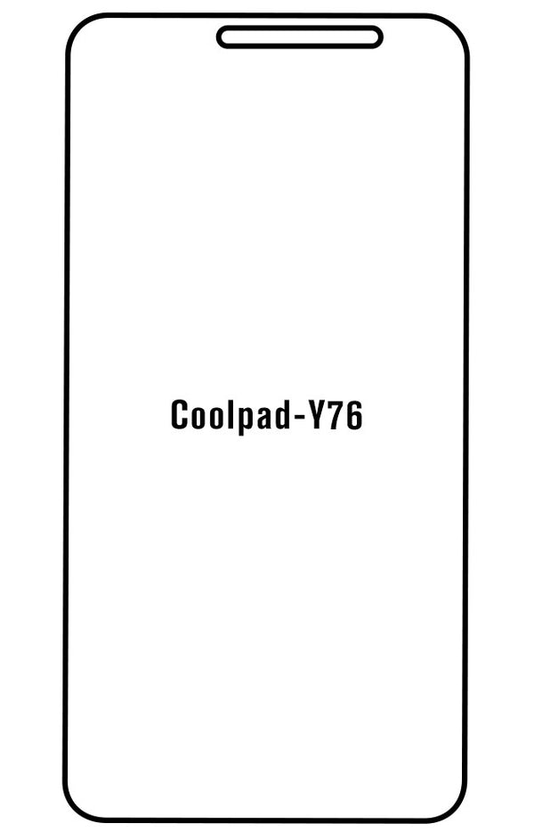 Film hydrogel Coolpad Y76 - Film écran anti-casse Hydrogel