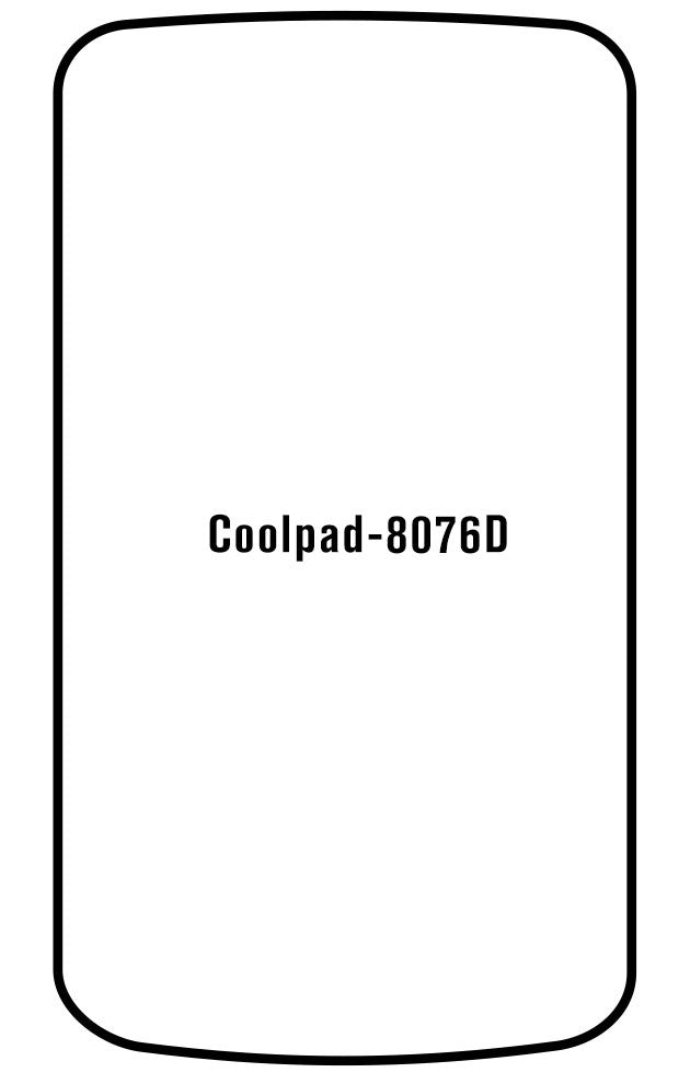 Film hydrogel Coolpad 8076D - Film écran anti-casse Hydrogel