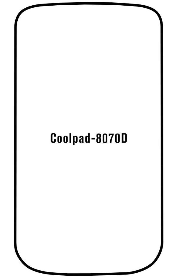 Film hydrogel Coolpad 8070D - Film écran anti-casse Hydrogel