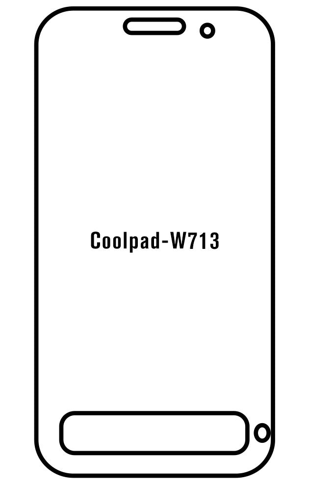 Film hydrogel Coolpad W713 - Film écran anti-casse Hydrogel