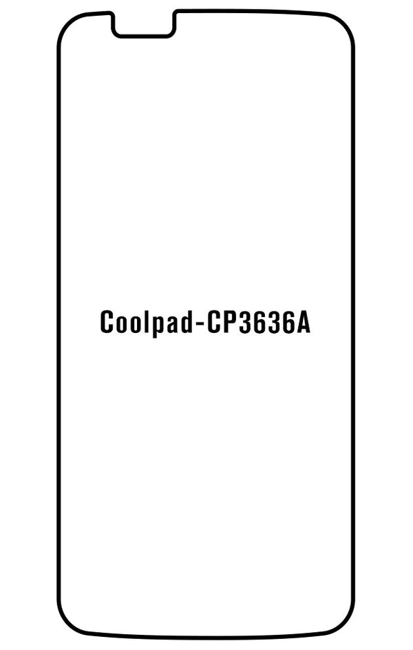 Film hydrogel Coolpad CP3636A - Film écran anti-casse Hydrogel