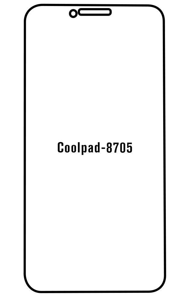 Film hydrogel Coolpad 8705 - Film écran anti-casse Hydrogel