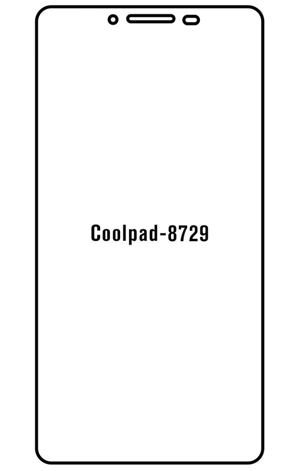 Film hydrogel Coolpad 8729(4G) - Film écran anti-casse Hydrogel