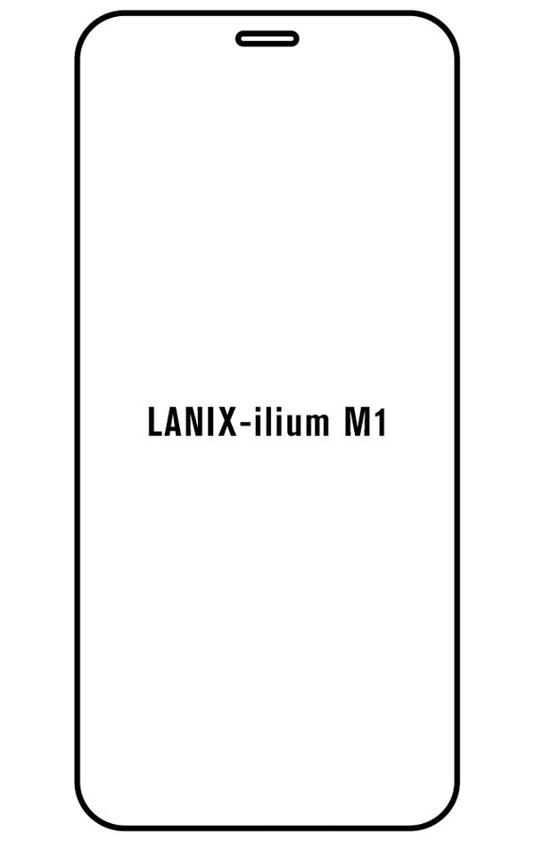 Film hydrogel Lanix ilium M1 - Film écran anti-casse Hydrogel