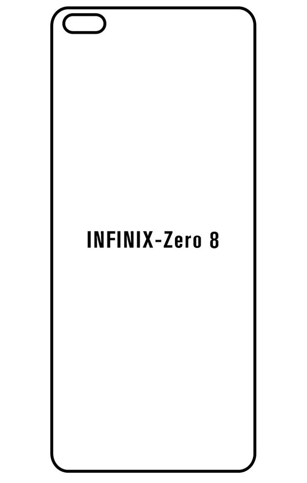Film hydrogel Infinix Zero 8 - Film écran anti-casse Hydrogel