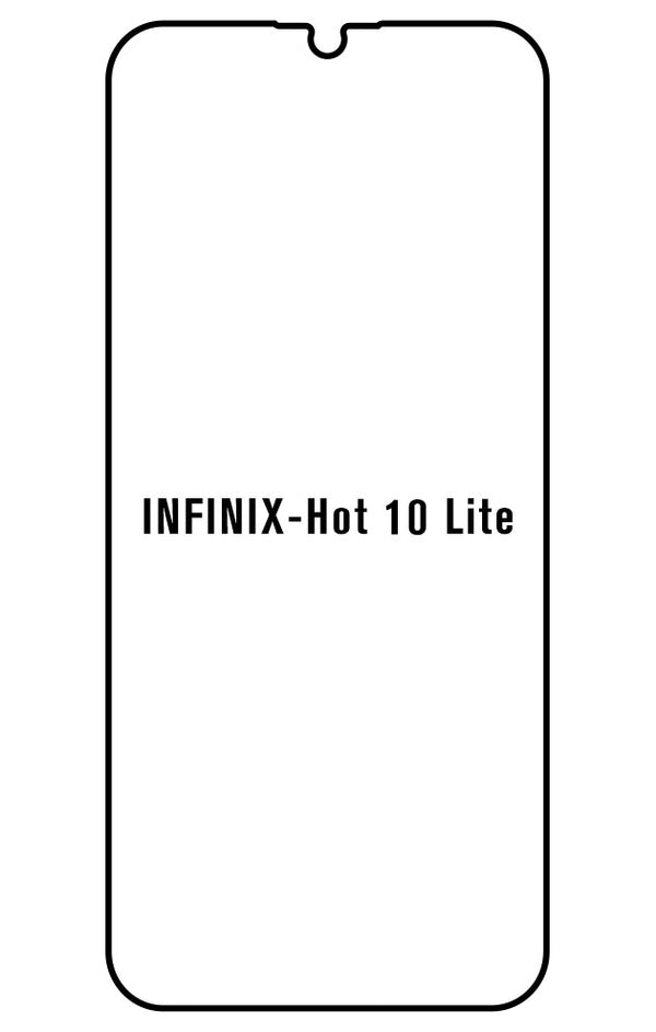 Film hydrogel Infinix Hot 10 Lite - Film écran anti-casse Hydrogel