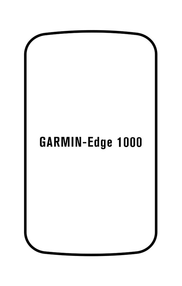 Film hydrogel Garmin Edge 1000 - Film écran anti-casse Hydrogel