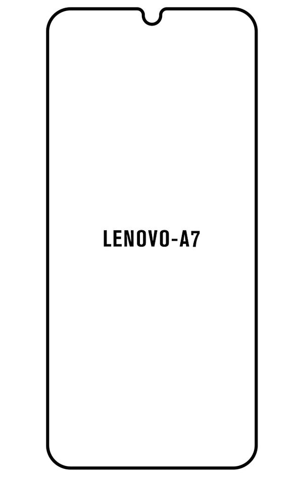 Film hydrogel Lenovo A7 - Film écran anti-casse Hydrogel
