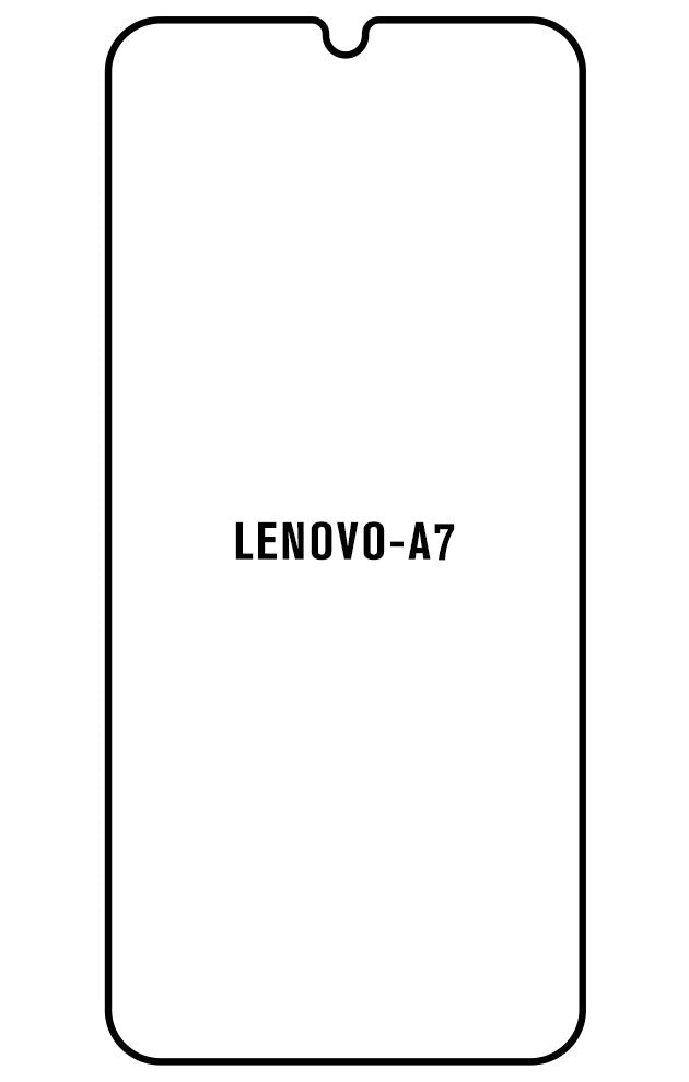 Film hydrogel Lenovo A7 - Film écran anti-casse Hydrogel