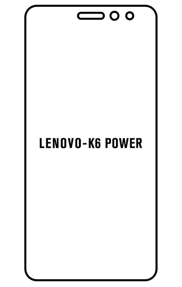 Film hydrogel Lenovo K6 POWER - Film écran anti-casse Hydrogel
