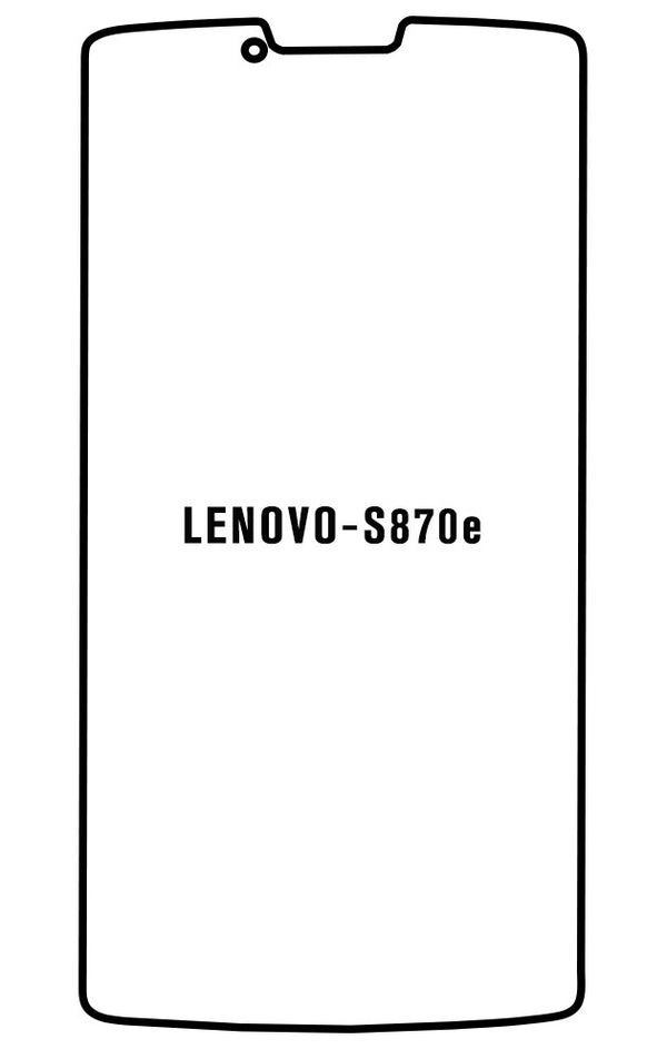 Film hydrogel Lenovo S870E - Film écran anti-casse Hydrogel