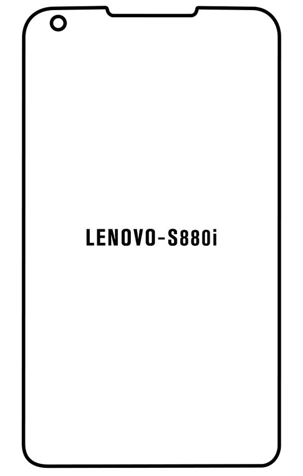 Film hydrogel Lenovo S880i - Film écran anti-casse Hydrogel