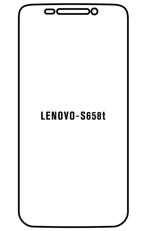 Film hydrogel Lenovo S658t - Film écran anti-casse Hydrogel
