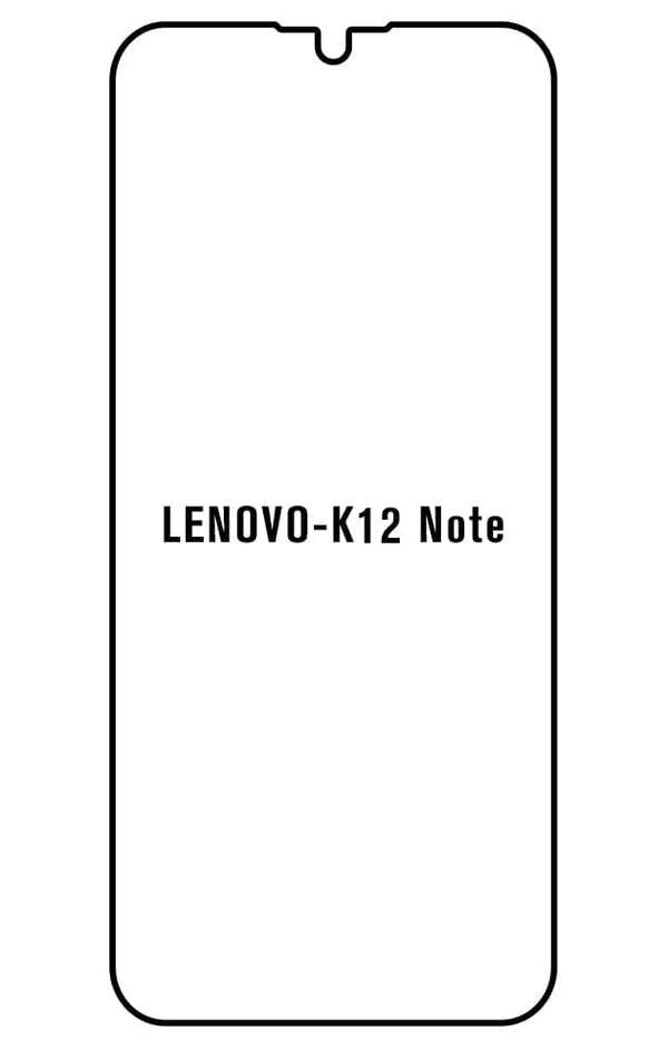 Film hydrogel Lenovo K12 Note - Film écran anti-casse Hydrogel