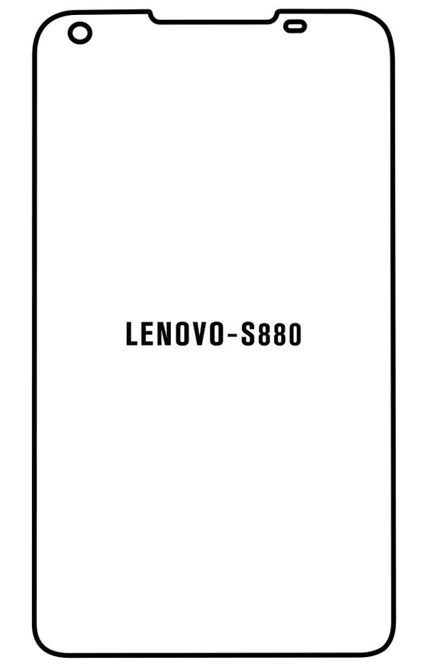 Film hydrogel Lenovo S880 - Film écran anti-casse Hydrogel