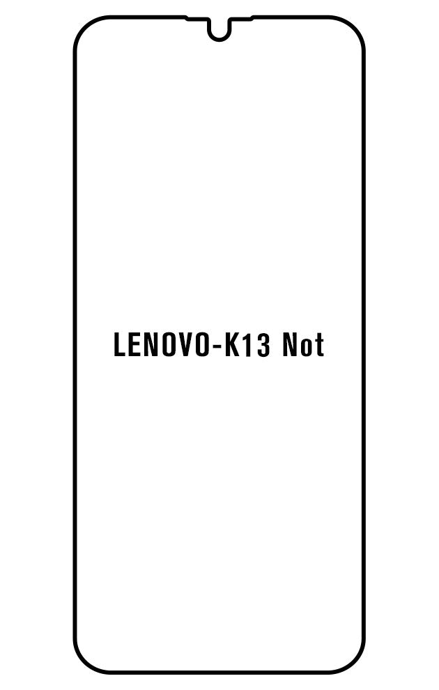 Film hydrogel Lenovo K13 Note - Film écran anti-casse Hydrogel