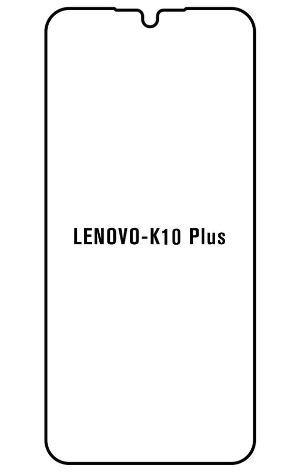 Film hydrogel Lenovo K10 Plus - Film écran anti-casse Hydrogel