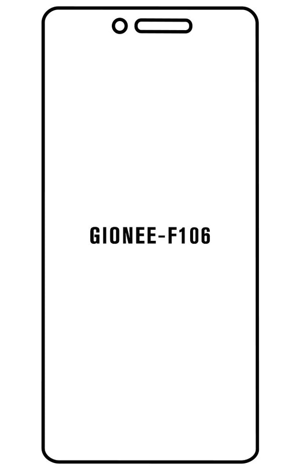 Film hydrogel Gionee F106 - Film écran anti-casse Hydrogel