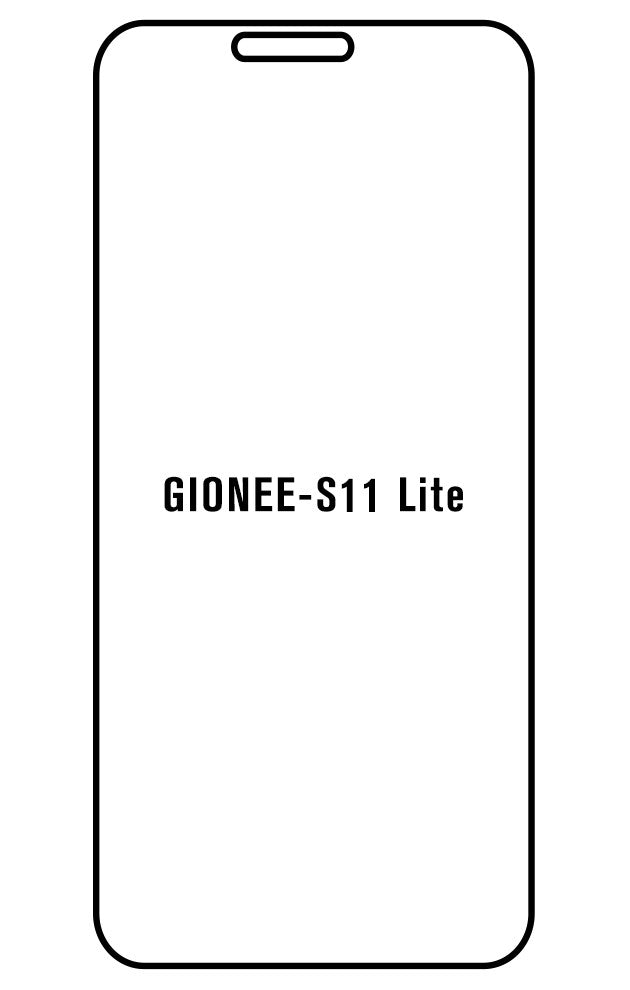 Film hydrogel Gionee S11 Lite - Film écran anti-casse Hydrogel