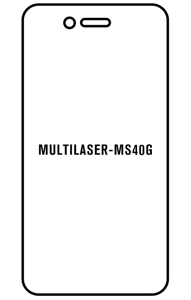 Film hydrogel Multilaser MS40G - Film écran anti-casse Hydrogel
