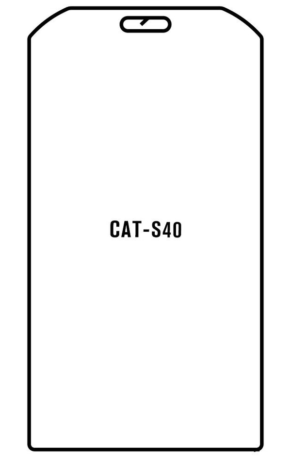 Film hydrogel CAT S40 - Film écran anti-casse Hydrogel