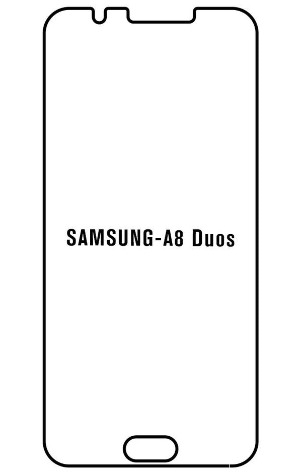 Film hydrogel Samsung Galaxy A8 Duos - Film écran anti-casse Hydrogel
