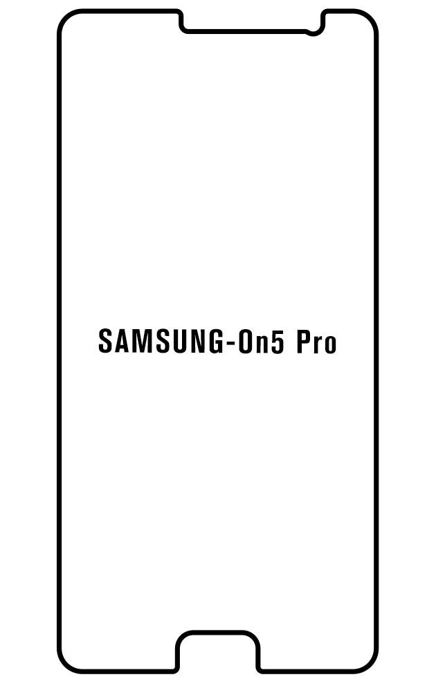 Film hydrogel Samsung Galaxy On5 Pro - Film écran anti-casse Hydrogel