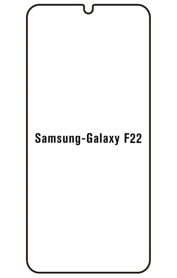 Film hydrogel Samsung Galaxy F22 - Film écran anti-casse Hydrogel