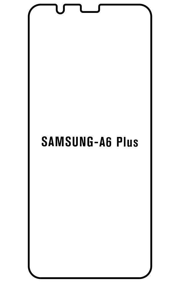 Film hydrogel Samsung Galaxy A6 Plus 2018 - Film écran anti-casse Hydrogel