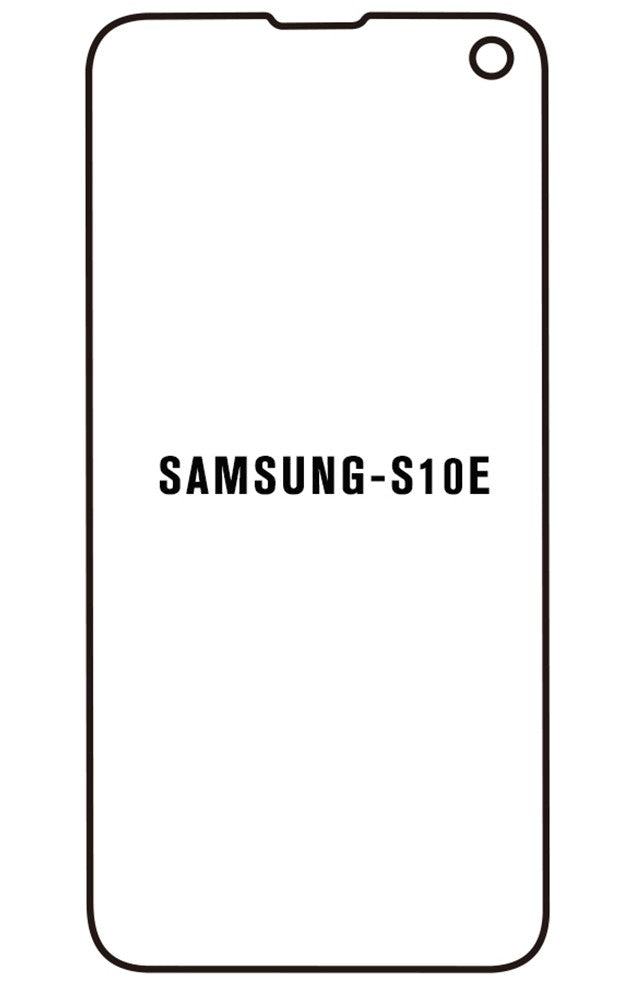 Film hydrogel Samsung Galaxy S10E - Film écran anti-casse Hydrogel