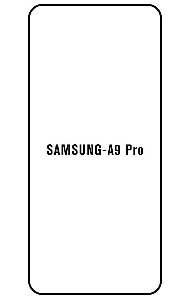 Film hydrogel Samsung Galaxy A9 Pro 2019 - Film écran anti-casse Hydrogel