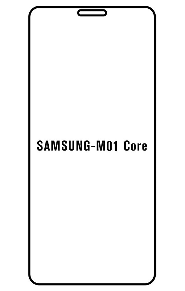 Film hydrogel Samsung Galaxy M01 Core - Film écran anti-casse Hydrogel