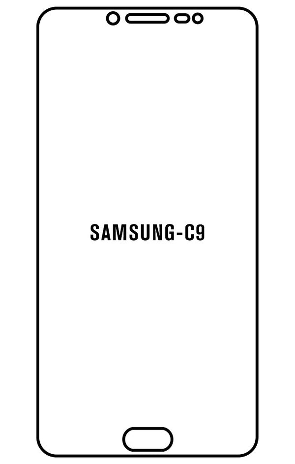 Film hydrogel Samsung Galaxy C9 - Film écran anti-casse Hydrogel