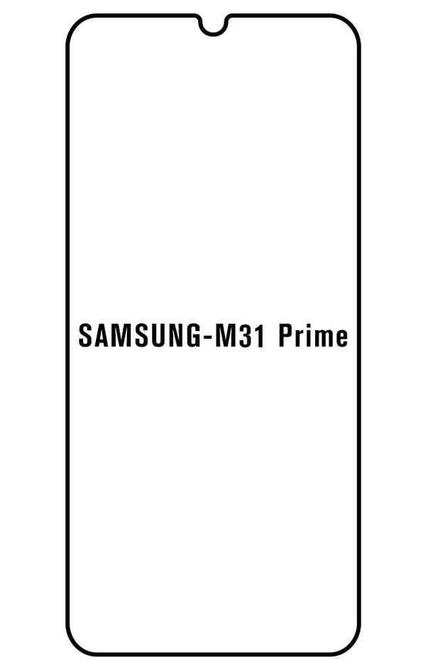 Film hydrogel Samsung Galaxy M31 Prime - Film écran anti-casse Hydrogel