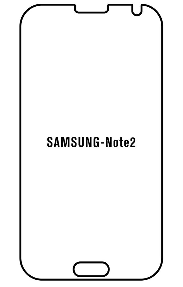 Film hydrogel Samsung Galaxy Note2 - Film écran anti-casse Hydrogel
