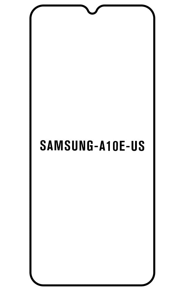Film hydrogel Samsung Galaxy A10E-US - Film écran anti-casse Hydrogel