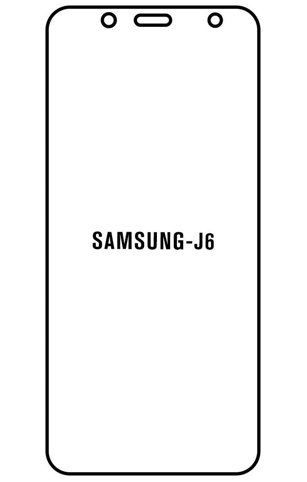 Film hydrogel Samsung Galaxy J6 2018 - Film écran anti-casse Hydrogel