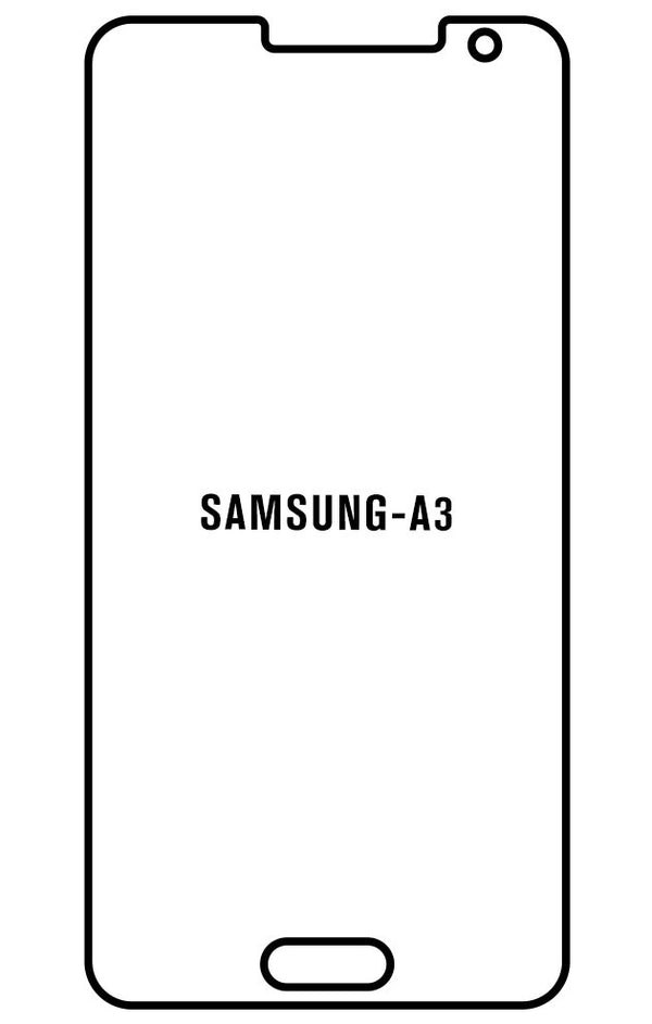 Film hydrogel Samsung Galaxy A3 2014 - Film écran anti-casse Hydrogel