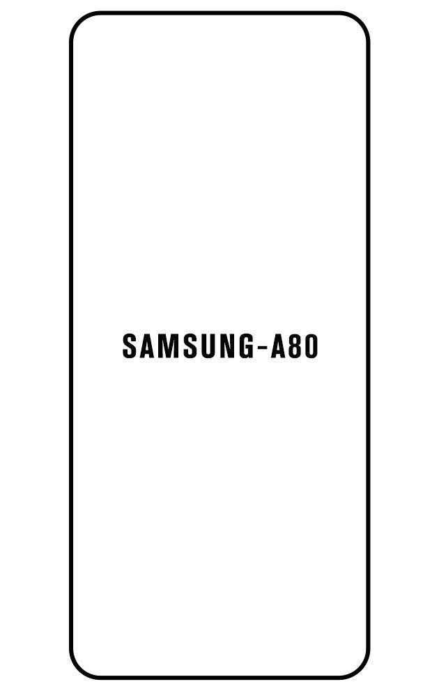 Film hydrogel Samsung Galaxy A80-A90 - Film écran anti-casse Hydrogel