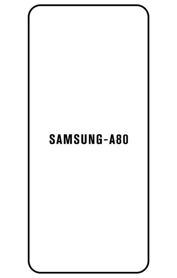 Film hydrogel Samsung Galaxy A80-A90 - Film écran anti-casse Hydrogel