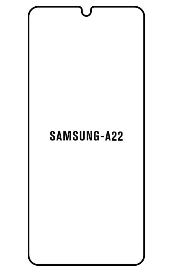Film hydrogel Samsung Galaxy A22 - Film écran anti-casse Hydrogel